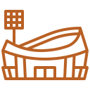 Jawaharlal Nehru Stadium- 2.5kms